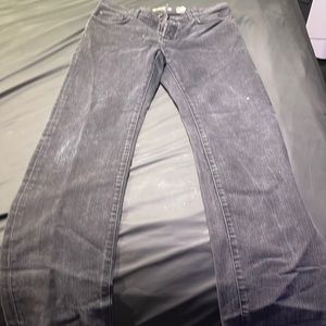 John Varvados straight black jeans 34L